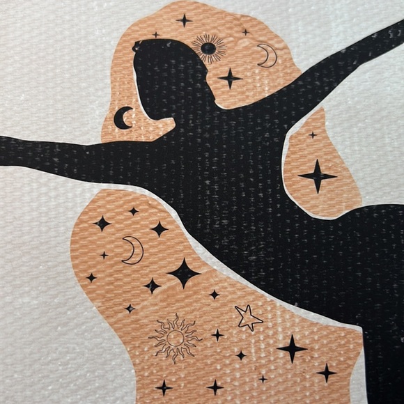 Wall Art Bohemian Woman Silhouette Celestial Print Poster Unframed - Picture 15 of 16